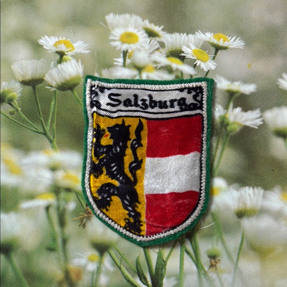 Vintage Salzburg Embroidered Patch